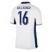 Maillot de foot Angleterre Conor Gallagher #16 Domicile vêtements Europe 2024 Manches Courtes